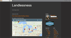 Desktop Screenshot of landlessness.net